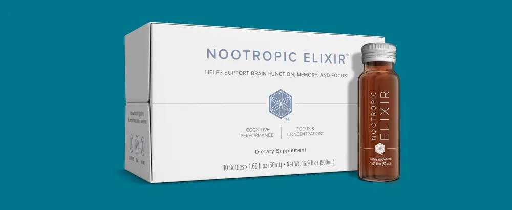 Isagenix Nootropic Elixir- Brain Health & Focus Supplement - Liquid Supplement with Green Tea Extract to Support a Healthy Mindset - 1.69 Oz Bottles (10 Count) - product information 7