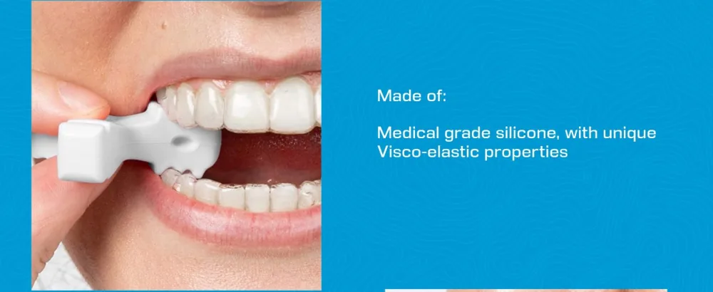 Invisalign Munchies EPS Aligner and Retainer Tray Seaters, Aligner Chewies (Pack of 2) (Blue) - Invisalign Munchies