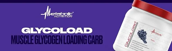Metabolic Nutrition, Glycoload, 100% Micronized Cyclic Cluster Dextrin Carbohydrate Powder, Muscle Glycogen Loading Carbohydrate, Pre Intra Post Workout Supplement, Unflavored, 600 gm (30 ser) 1.32 Pound (Pack of 1) Unflavo  - Metabolic Nutrition Glycoload Muscle Glycogen Loading Carb