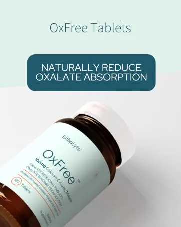 LithoLyte CitraTabs 7.5 mEq | Extended-Release Citrate Tablets | Kidney Health Protector | Science-Backed Support Beyond Cleanse, Detox, or Stone Dissolver Supplements | 120 Tablets - oxfree