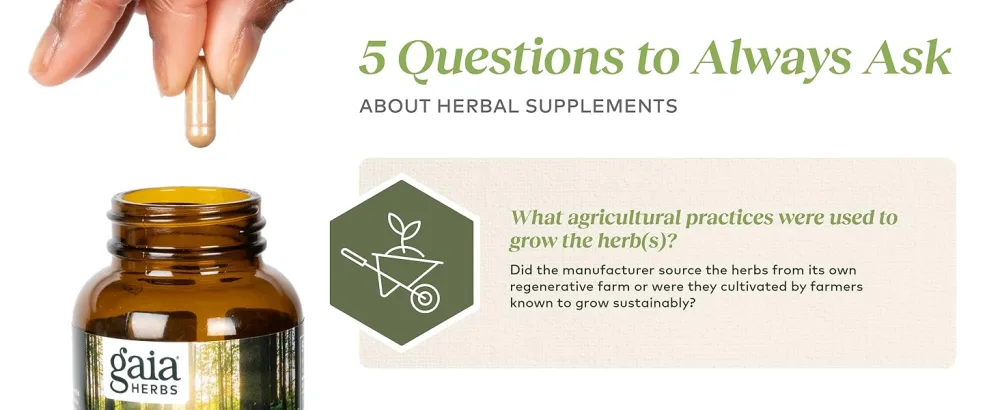 GAIA HERBS PRO Detoxification Formula - Supports Liver Health & Detoxification* - Milk Thistle, Yellow Dock & More - 2 fl oz (30 Servings) - What agricultural practices were used to grow the herbs?