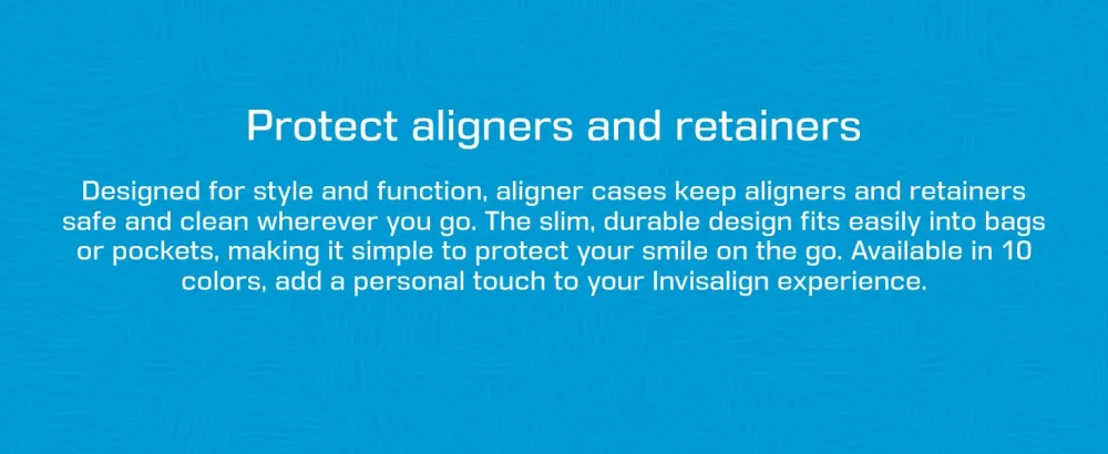 INVISALIGN Aligner and Retainer Case, Black - Invisalign Aligner Cases