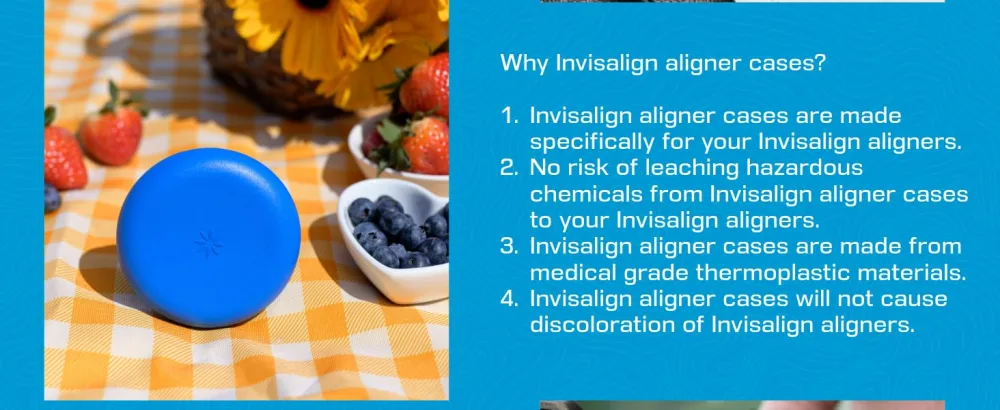 INVISALIGN Aligner and Retainer Case, Black - Invisalign Aligner Cases