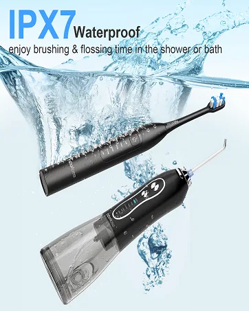 H2ofloss Toothpaste Tablets Lemon | Nano Hydroxyapatite Toothpaste Tablets Chewable | Fluoride Free l 60 Tabs - water flosser and toothbrush