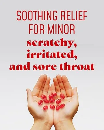 Luden's Watermelon Cough Throat Drops, Pectin Lozenge/Oral Demulcent, 25-Count per Pack (6-Pack) - Sore Throat