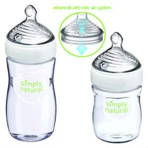 NUK Simply Natural Replacement Nipples  Medium Flow  2pk - product information 5