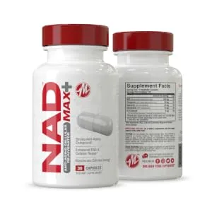 Metabolic Nutrition NAD Daily 150mg Anti-Aging Cellular Rejuvenator, Supports Cellular Energy and Mitochondrial Function, 30 Vegetable Capsules - nad max+