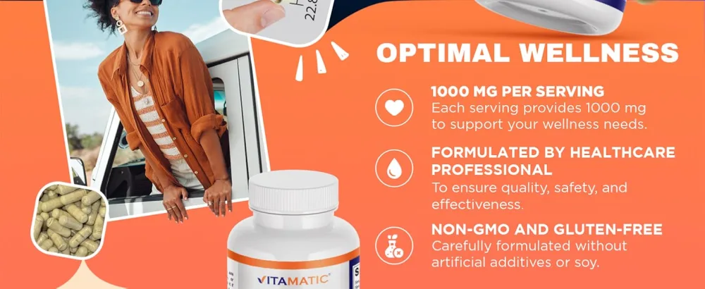 Vitamatic Rutin, 180 Vegetable Capsules (500 mg per Capsule) - product information 13