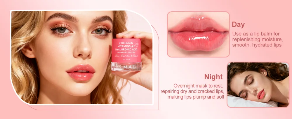 BS-MALL Luxurious Watermelon lip balm butter - hydrating overnight lip mask Care & chapstick for Soft Kissable lips 20g - product information 10