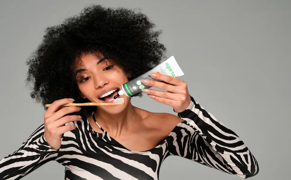 AGARTA Natural Activated Charcoal Toothpaste 100 ML - activated charcoal toothpaste