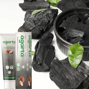 AGARTA Natural Activated Charcoal Toothpaste 100 ML - packaging