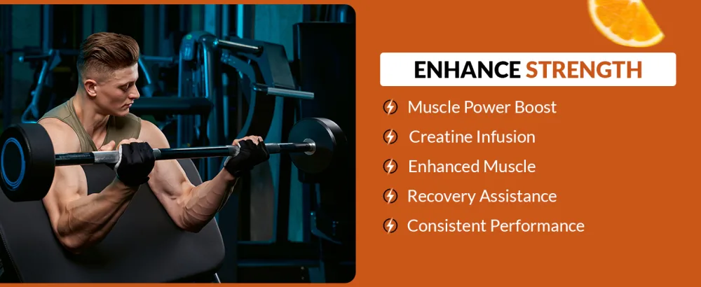 EnergyFirst Prefuel Vegan Pre-Workout Powder, Zero Sugar, All-Natural Energizer with Immune Support Orange Flavor, 30 Servings for Maximum Workout Performance - pre workout with creatine