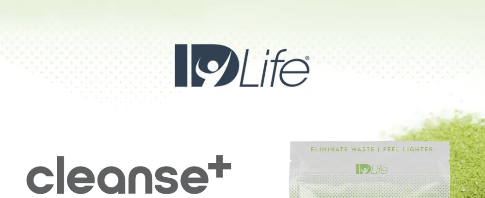 IDLife Lemon-Lime Cleanse+ Powder Drink Mix - 5-Day Gut Reset Formula for Healthy Elimination and Nutrient Absorption, Feel Lighter - 5 Sticks per Bag - Cleanse+