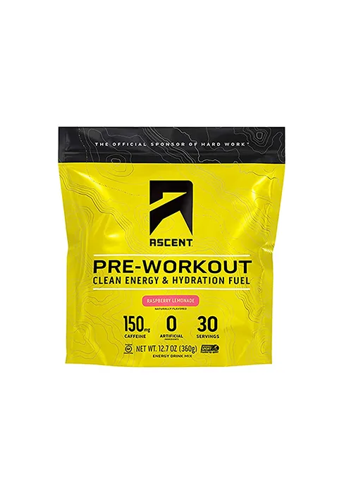 Ascent 100% Whey Protein Powder, Unflavored 2 lb & Creatine Monohydrate Powder, Unflavored 45 Servings - pre workout powder