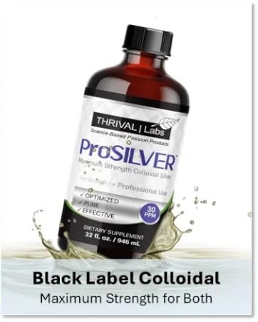 Ionic Copper Drops 30 PPM Premium Bioavailable Liquid Copper Supplement for General Wellness & Trace Mineral Support Amber Glass Bottle with Dropper 4 fl oz 4 Fl Oz (Pack of 1) - Black Label