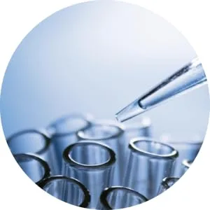 Patient One OpticOne | Supplement to Support Optic Nerve Health and Eyesight Function* | With Vitamins A and E Lutein ALA and More | 180 Capsules - Test tubes and pipette