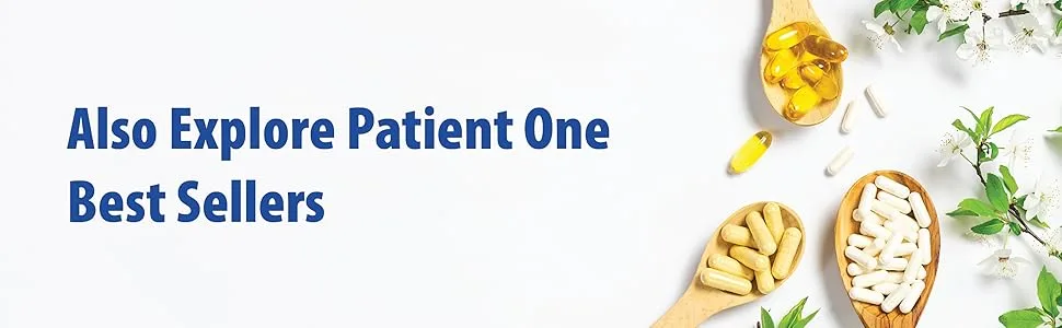 Patient One Cogni-Sharp | Supplement to Support Cognition Focus and Mental Clarity* | with Gingko Lion's Mane Bacopa and More | 60 Capsules - Best Sellers