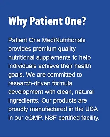 Patient One Thyroid Maintenance | Supplement to Support Thyroid Function and Energy Levels* | with Vitamin B12 Ashwagandha and More | 90 Capsules - Why Patient One