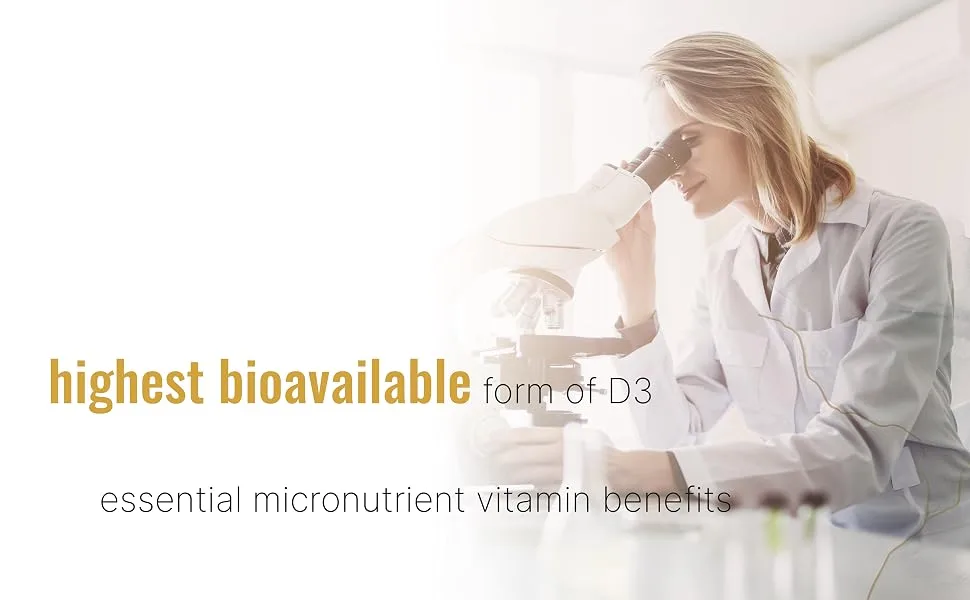 Micro Ingredients Vitamin D3 2 000 IU 500 Softgels | Virgin Coconut Oil | Cholecalciferol Form | Bone Immune & Heart Support | Easy to Swallow Non-GMO - Hibiscus Tea Bag
