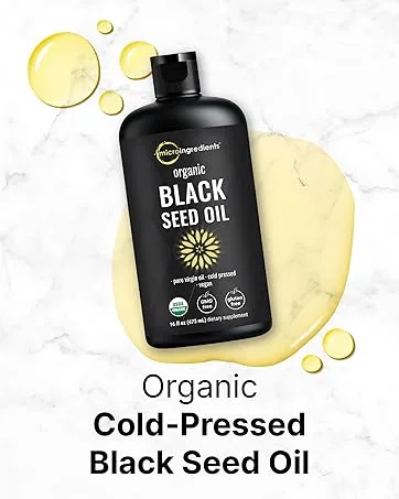 Micro Ingredients Super Vitamin K Complex (K2 MK7 + MK4 & K1) 360 Coconut Oil Softgles | Easily Absorbed K Vitamins Active Menaquinone Complex | Immune Joint & Heart Support | Non-GMO - black seed