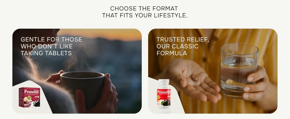Prunelax Ciruelax Regular Strength Laxative Mini Tablets - Overnight Relief for Occasional Constipation Senna Extract Vegan & Gluten-Free Gentle Relief - 20ct - prunelax tea, gentle for those who don't like tablets. prunelax tablets, trusted relief formula.