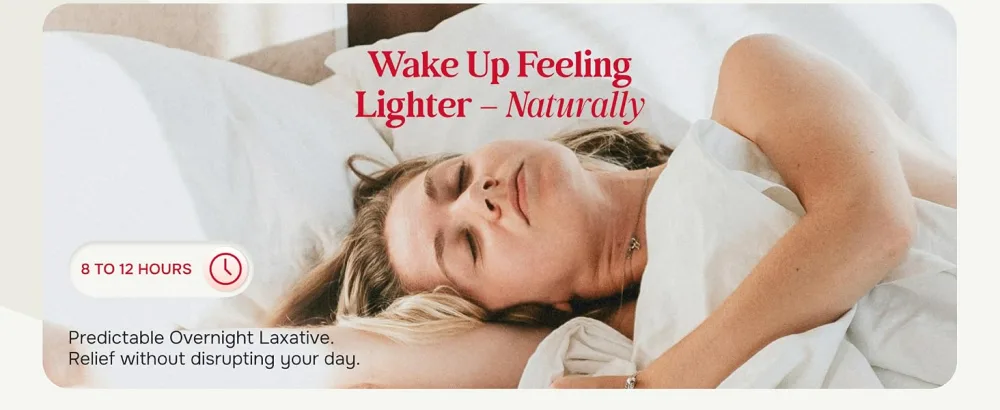 Prunelax Ciruelax Regular Strength Laxative Mini Tablets - Overnight Relief for Occasional Constipation Senna Extract Vegan & Gluten-Free Gentle Relief - 20ct - wake up feeling lighter, naturally. predictable overnight relief without distrupting your day.