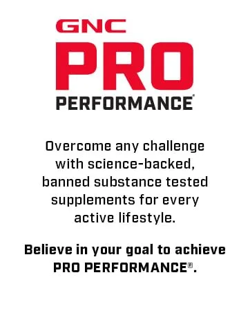 GNC Pro Performance Pre-Workout | Tropical Fruit Punch | 30 Servings - GNC Pro Performance Manifesto