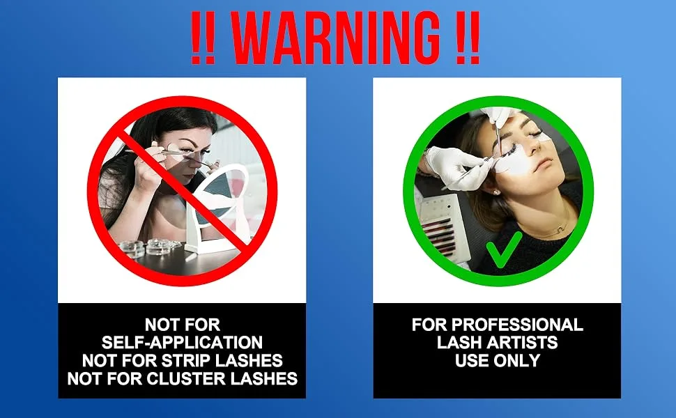 Eyelash Extension Glue Sky S+ / Extra Powerful Strong Black Adhesive (0.17fl.oz / 5ml) / 1-2 Sec Dry time/Retention - 7 Weeks/Professional Use Only/Semi-Permanent Extensions/Stacy Lash - product information 3
