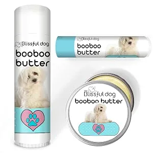 Coton De Tulear Boo Boo Butter 0.50 oz - Coton de Tulear balm, Coton de Tulear skin, Coton de Tulear skin care, Coton de Tulear care
