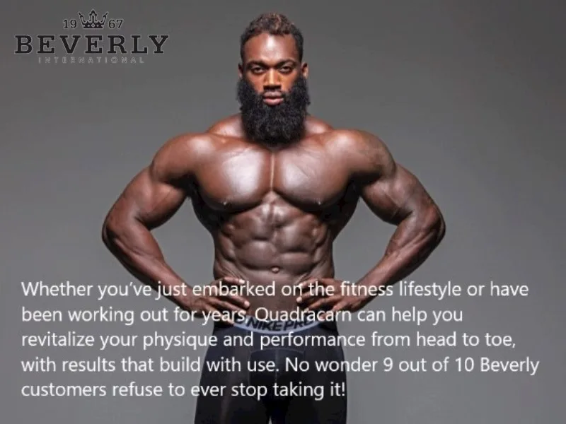 Beverly International Quadracarn 4X-Potency Lab Tested Ultra-Premium Carnitine Blend for Fat Loss Muscle Definition Metabolism Mood Energy Boost Anti-Aging Brain Function. 120 Tablets. - Quadaracarn benefits