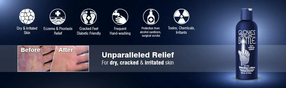 6-Pack Gloves In A Bottle Shielding Lotion with Dispenser for Dry Skin 8 ounce Pack count 6 Gloves In A Bottle - product information 30