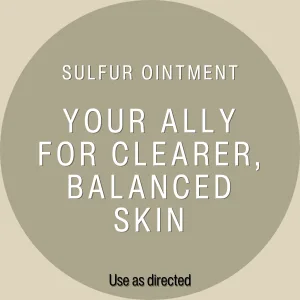 Arymar Sulfur Ointment 9% Acne Spot Treatment for Face and Body (2oz / Pack of 2) - product information 12