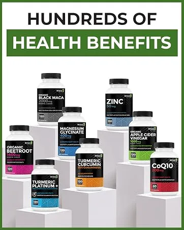 Renew Actives Turmeric Platinum 1350MG per 3 Capsules with Black Pepper & Ginger Antioxidant Liver & Digestive Support Reduces Inflammation & Boosts Immunity Made in Canada 120 Capsules - benefits
