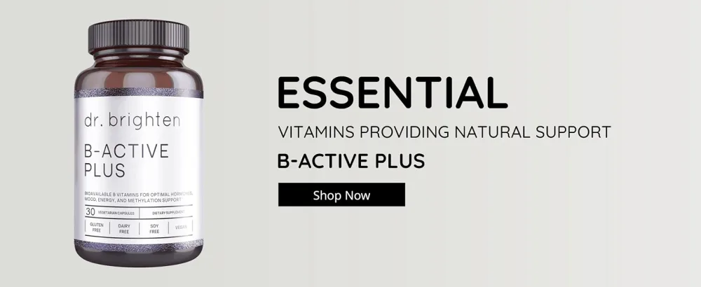 Dr. Brighten Vitamin D3/K2 Highly Concentrated Liquid D3 K2 Drops Dietary Supplement for Strong Immune System and Bone Health 2 Fl Oz - B-active