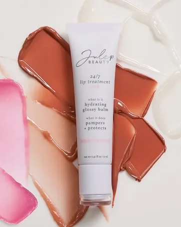 Julep The Perfect Pair 2pc Set: It's Balm Tinted Lip Balm Brandy Wine and With a Trace Retractable Creamy Long-Lasting Lip Liner Black Cherry - product information 8