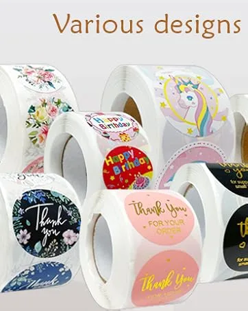 Allydrew Round Tissue Paper Confetti  1 (Light Pink) - sticker labels and rolls