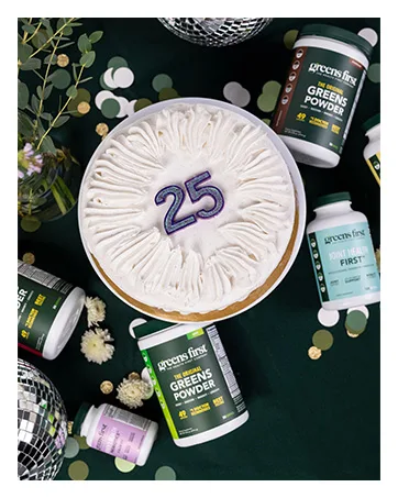 Greens First Vitamins D3+K2 - Support for Heart Bone Vascular and Immune Health - Made with Vitamin D3 & Vitamin K2-60 Vegetable Capsules - Greens first 25 years