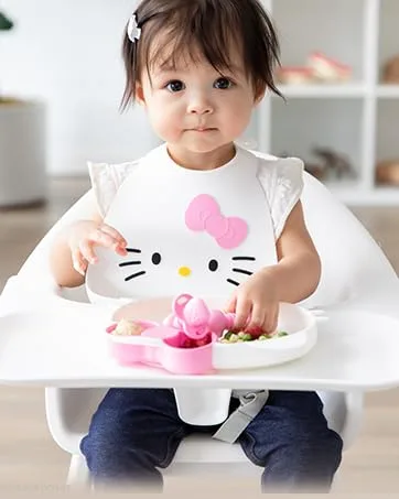 Bumkins Silicone Teether  Nintendo Textured  Soft  Flexible  Sensory  Gum Soothing   Game Boy Game Boy Teether Nintendo - Hello Kitty baby bibs and dishes
