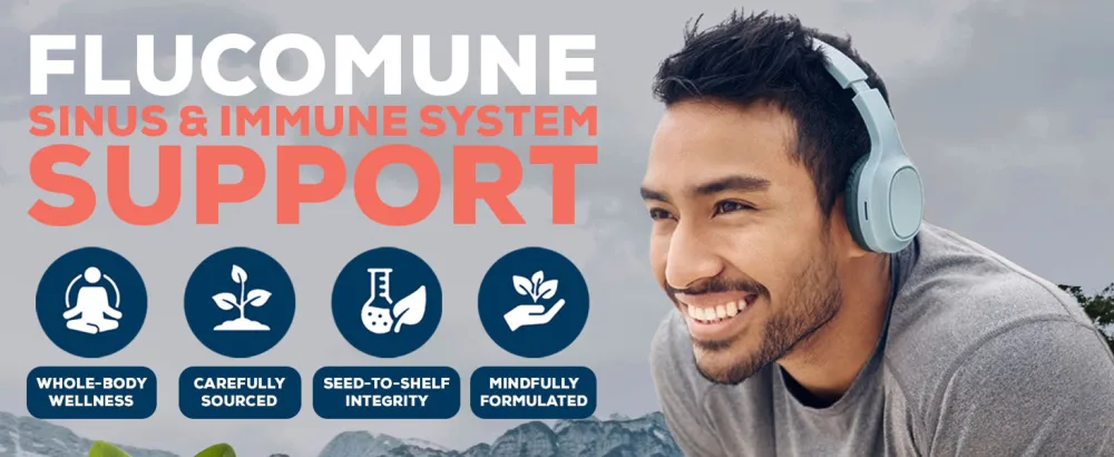 Ayush Herbs Flucomune - Immune Support Supplement Sinus Support for Women & Men Herbal Lung & Respiratory Balance for Adults - 90 Vegetarian Capsules (1 Count) - relief ringing ears zinc supplements bromelain attack beekeepers naturals health oscillococcinum
