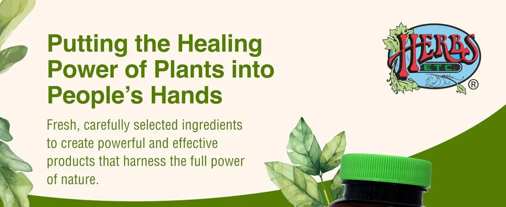 Herbs Etc. Kidney Tonic Softgels - Function Supplement - Natural with Dandelion Saw Palmetto & Parsley - 60 Softgels (60 Servings) - product information 17