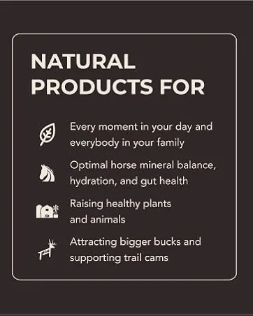 Redmond All Natural Sheep Mineral Supplement - Essential Trace Minerals for Overall Health and Growth Support - 5 lbs - Natural Products