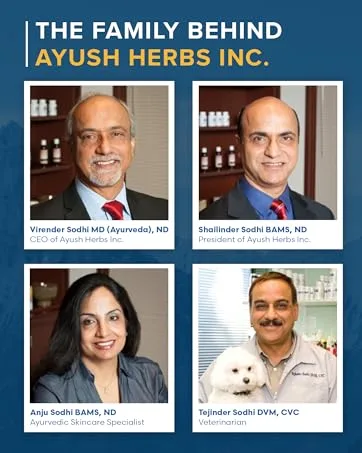 Ayush Herbs Calcium + Cofactors Algae Based Calcium Supports Bone Health & Mineralization 90 Vegetarian Tablets - The doctors and veterinarians behind Ayush Herb products.