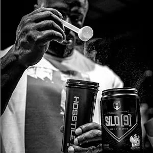 HOSSTILE SILO 9 EAA + Hydration Powder Essential Amino Acids with Electrolytes EAA BCAA Intra Workout Powder & Post Workout Recovery Blueberry Lemonade 30 Servings - silo9, silo 9, eaa, eaas, essential amino acids, bcaa eaa, bcaa, eaas powder, bcaa powder, bcaas