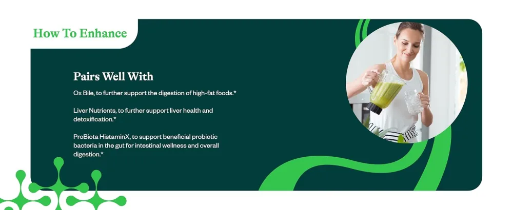 Seeking Health Bile Nutrients Herbal Digestive Support for Healthy Gallbladder Function and Bile Production Supports Healthy Fat Digestion and Liver Function (120 Capsules)* - product information 21