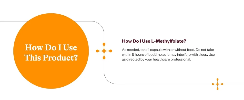 Seeking Health L-Methylfolate 1mg Supports Healthy MTHFR Mood and methylation- 60 Capsules - product information 15