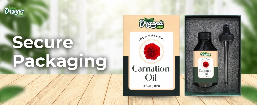 Organic Zing Carnation (Dianthus Caryophyllus) Oil | Pure & Natural Essential Oil for Skincare Aroma & Diffuser - 118ml/3.99fl oz - product information 20