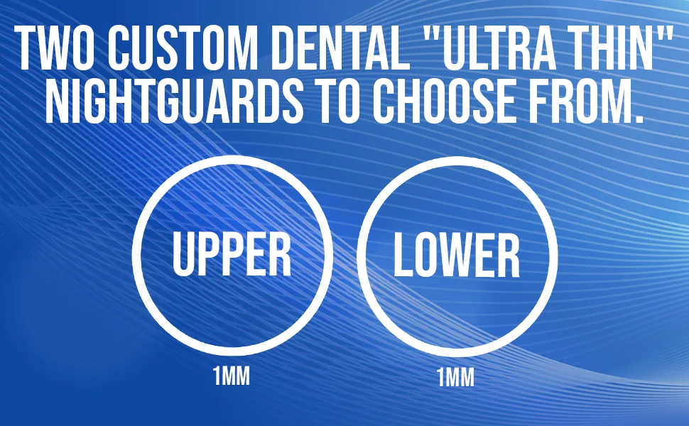 Impact Nightguards Custom Ultra Thin Day Guard 1mm (Dayguard 1MM Upper) - ultra thin nightguard