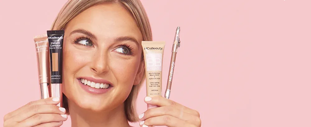 MCoBeauty Instant Brows Pencil - Pigmented  Shaping Brow Tool - Sculpt And Perfect Sparse  Thin Brows With Pencil And Spoolie Brush - Long-Lasting Smooth Wax Formula - Light-Medium - 0.05 oz Medium to Dark - Footer