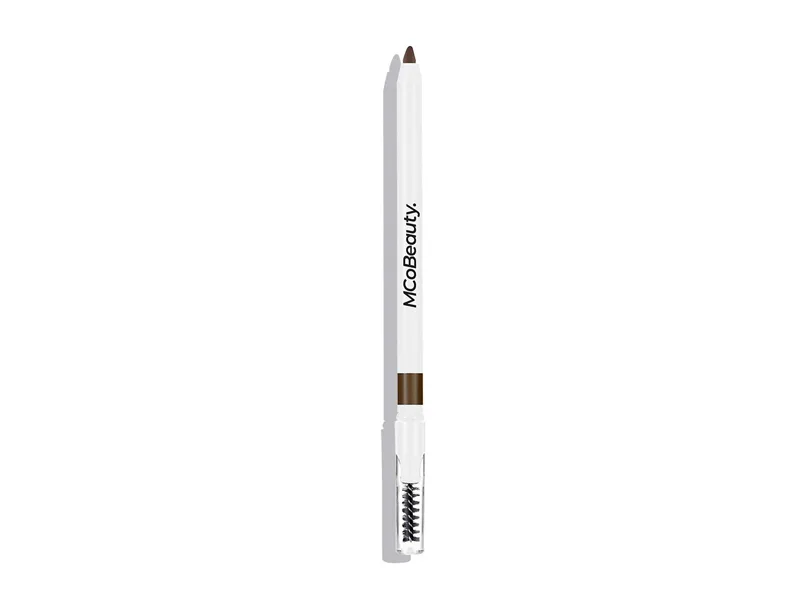 MCoBeauty Instant Brows Pencil - Pigmented  Shaping Brow Tool - Sculpt And Perfect Sparse  Thin Brows With Pencil And Spoolie Brush - Long-Lasting Smooth Wax Formula - Light-Medium - 0.05 oz Medium to Dark - Pencil
