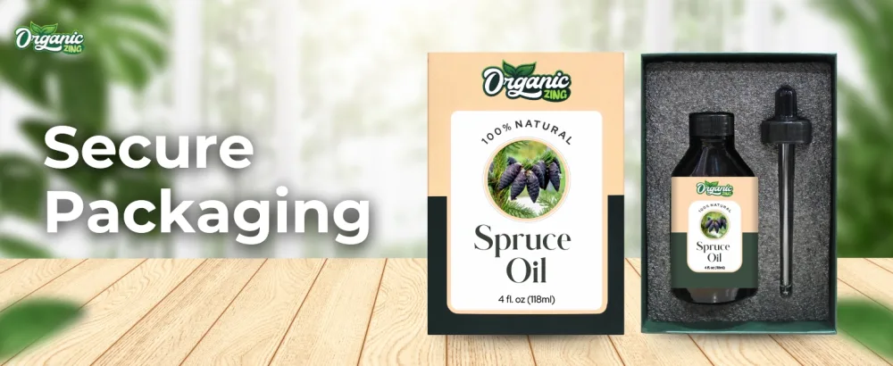 Organic Zing Spruce (Picea) Oil | Pure & Natural Essential Oil for Aroma Diffusers Hair Care & Massage- 30ml/1.01fl oz - product information 20